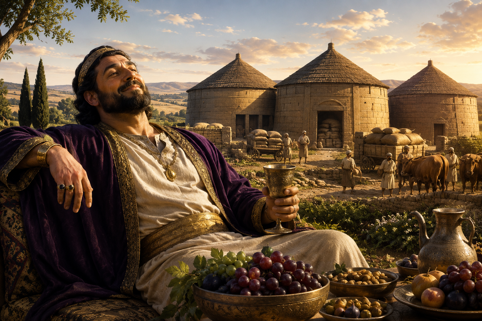 The parable of the rich fool - Luke 12